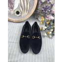 Gucci Jordaan Velvet Loafers UQ0589