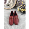 Gucci Leather Horsebit Loafers UQ1897