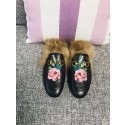 Gucci Princetown Leather Slippers UQ1133